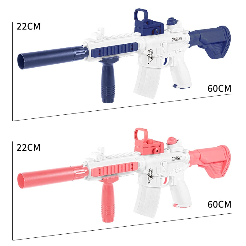 M416 Electric Water Gun Fun: Soak Your Friends This Summer!