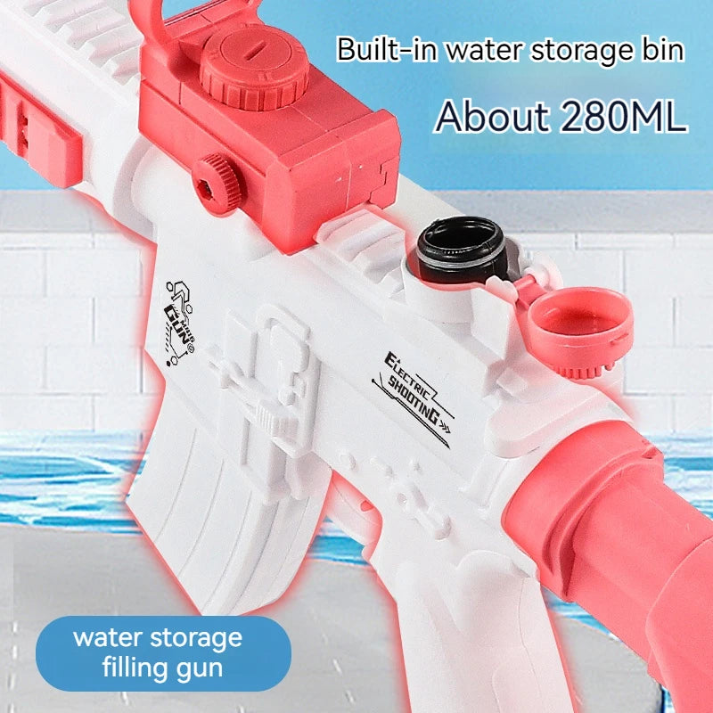 M416 Electric Water Gun Fun: Soak Your Friends This Summer!